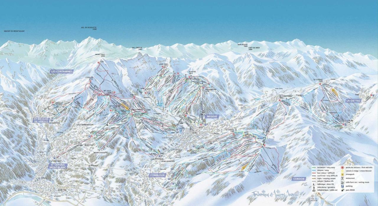 Saint Gervais - Le Bettex T3 Duplex Lägenhet Exteriör bild